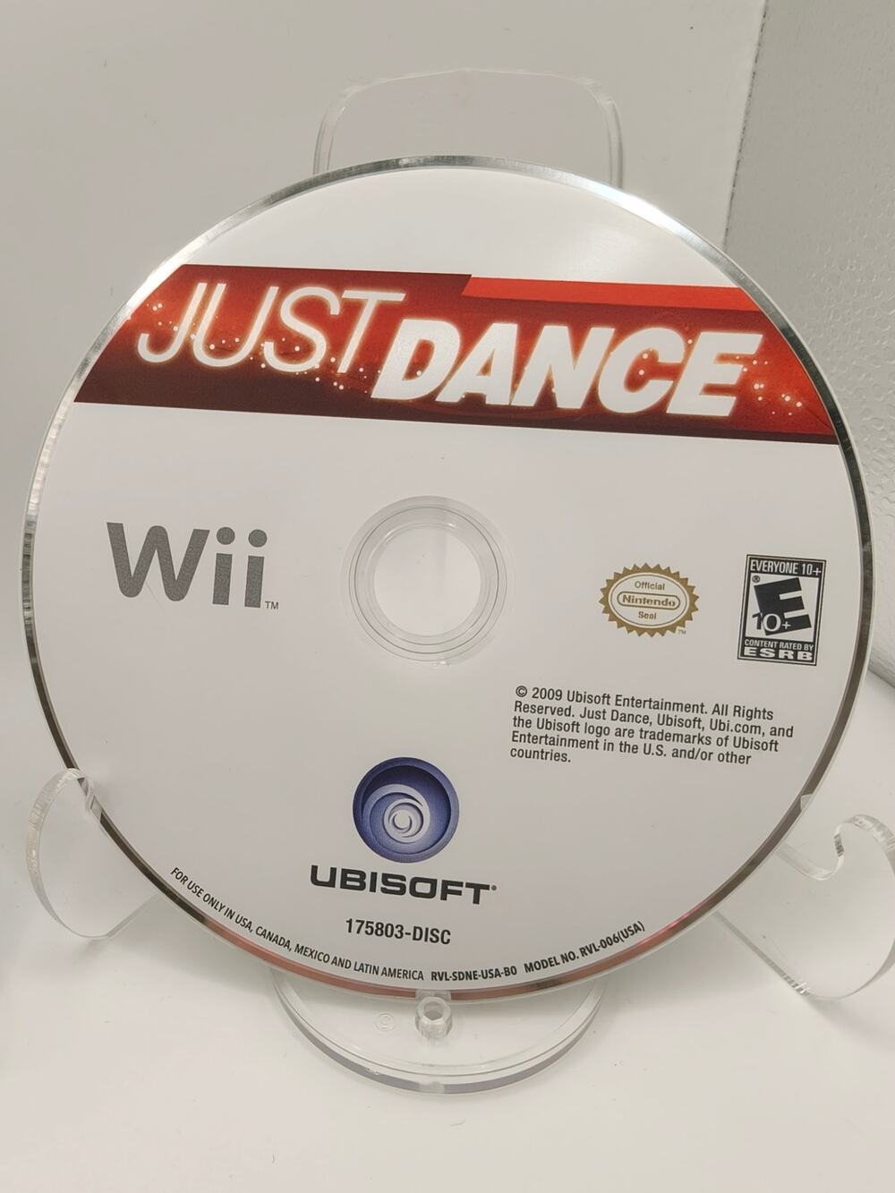Just Dance Wii Disc Only Tested Working